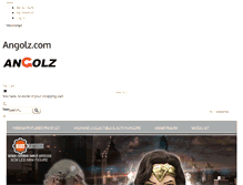 Tablet Screenshot of angolz.com